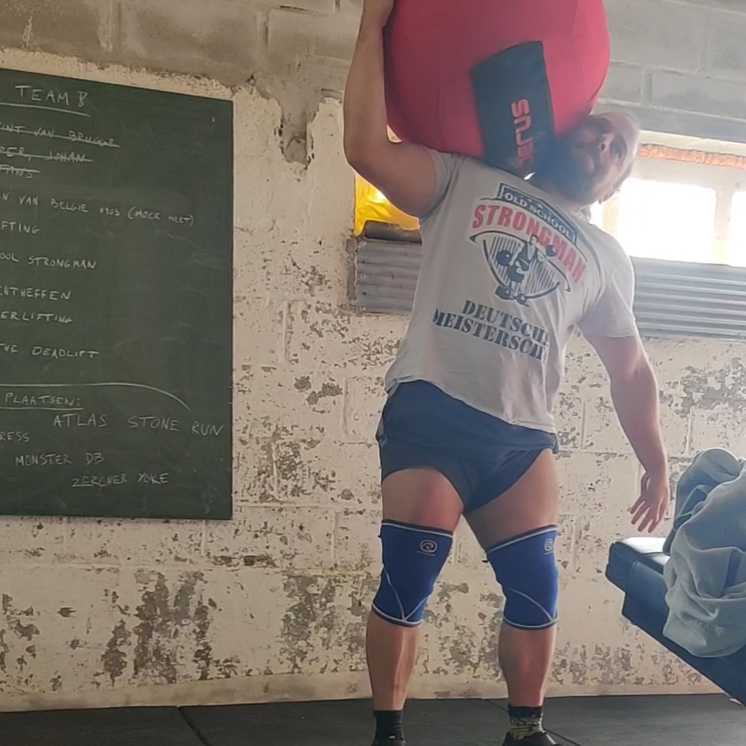 Sandball to Shoulder 110kg